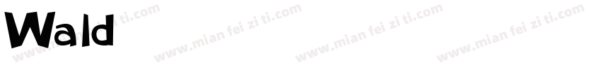 Wald Disney script字体转换